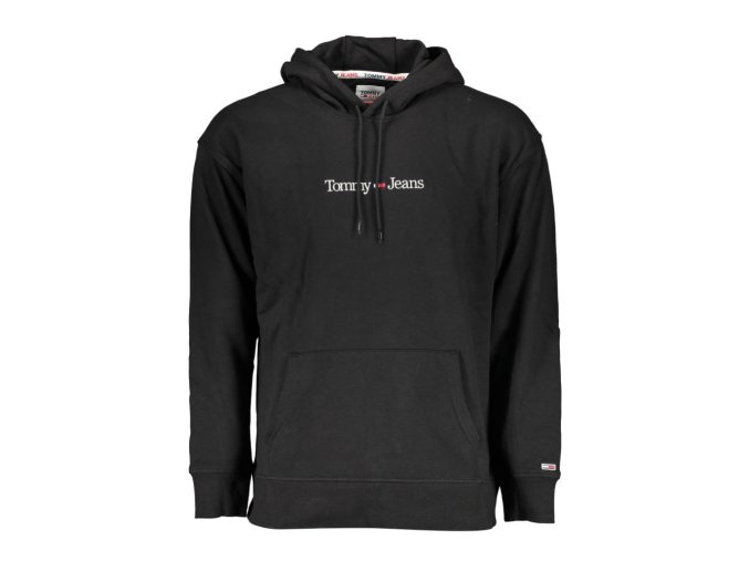 Tommy Hilfiger Perfektná Pánska Mikina Čierna