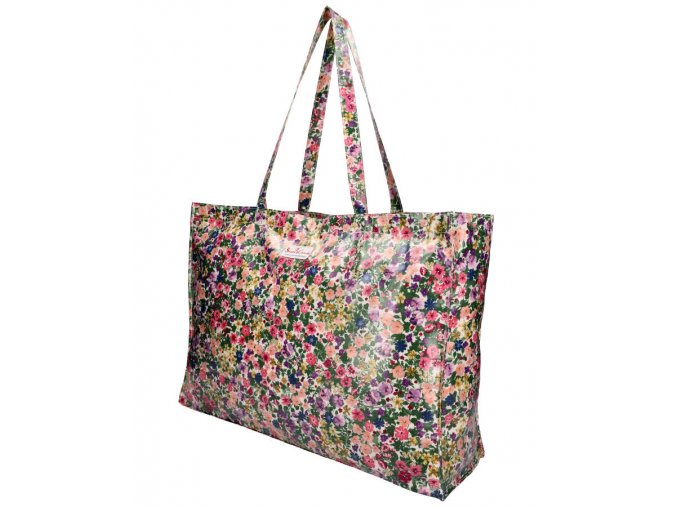 Sweet & Candy Veľká plážová taška s potlačou kvetín W856-9 M1