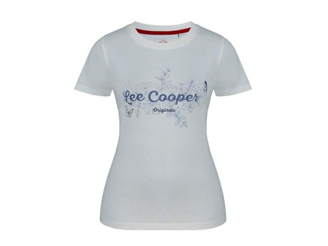 Lee Cooper Dámske Tričko Krémové (Veľkosť L)
