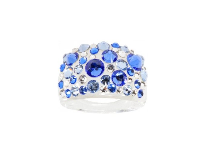 Prsten LEVIEN BY SWAROVSKI Bubble SAPPHIRE RBB50SAP