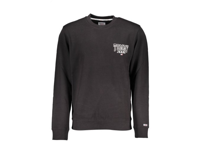 Tommy Hilfiger Perfektná Pánska Mikina Čierna (Veľkosť S, Farba čierna)