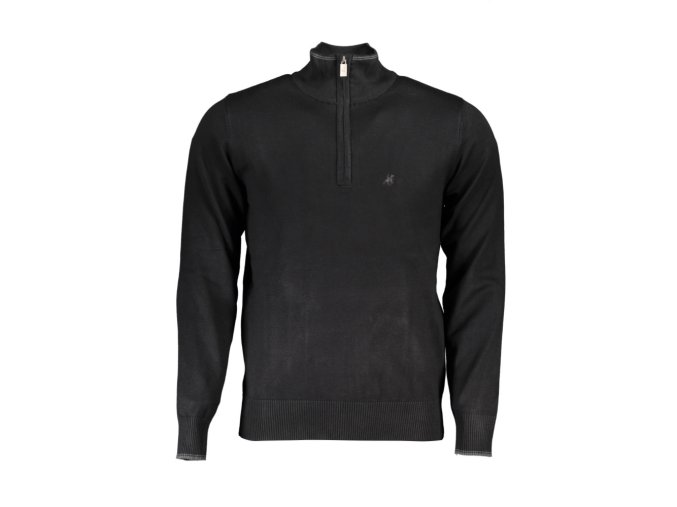U.S. GRAND POLO Štýlový Pánsky Pulóver Čierna (Veľkosť 2XL, Farba čierna)