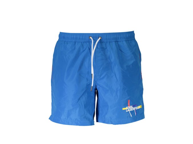 KARL LAGERFELD BEACHWEAR Perfektné Pánske Plavky Svetlo modrá (Veľkosť S, Farba modrá)