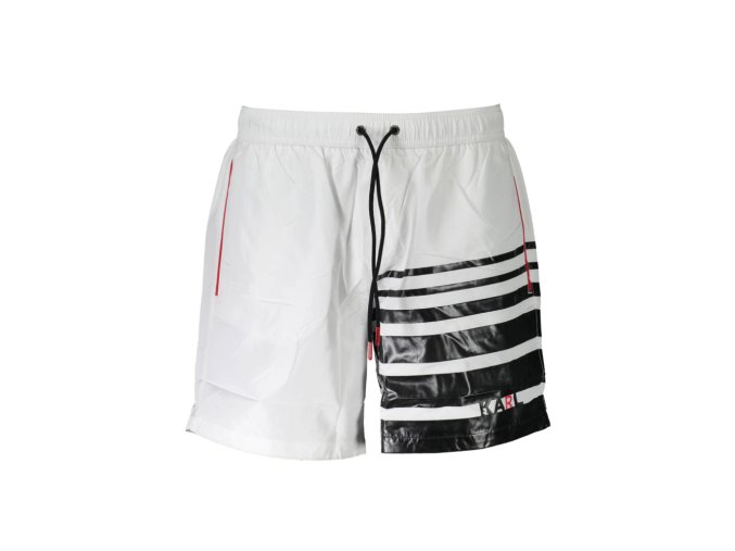 KARL LAGERFELD BEACHWEAR Perfektné Pánske Plavky Biela (Veľkosť S, Farba Biela)