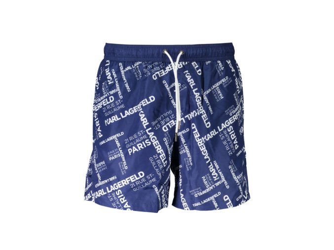 KARL LAGERFELD BEACHWEAR Perfektné Pánske Plavky Modrá (Veľkosť S, Farba modrá)