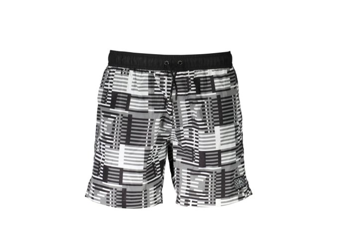 KARL LAGERFELD BEACHWEAR Perfektné Pánske Plavky Čierna (Veľkosť S, Farba čierna)