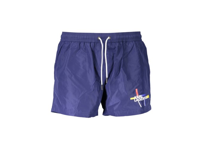 KARL LAGERFELD BEACHWEAR Perfektné Pánske Plavky Modrá (Veľkosť S, Farba modrá)