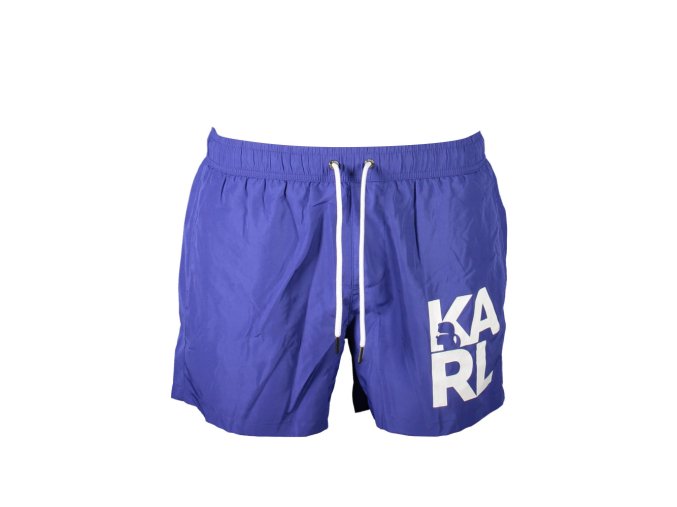 KARL LAGERFELD BEACHWEAR Perfektné Pánske Plavky Modrá (Veľkosť S, Farba modrá)