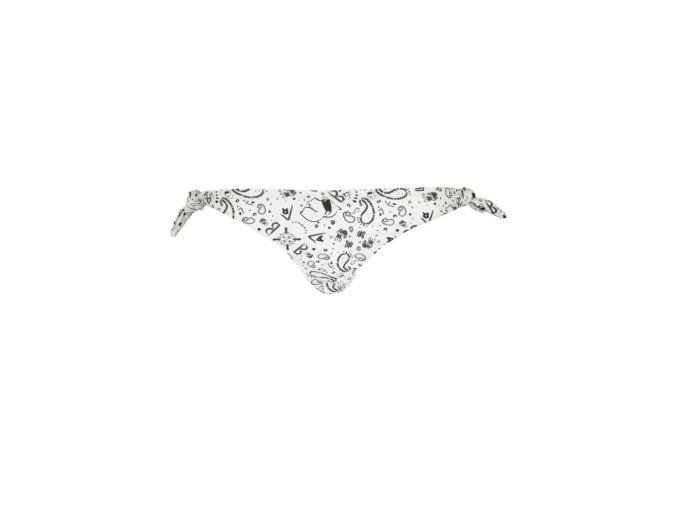 KARL LAGERFELD BEACHWEAR Perfektné Dámske Plavky Spodný diel Biela (Veľkosť L, Farba Biela)