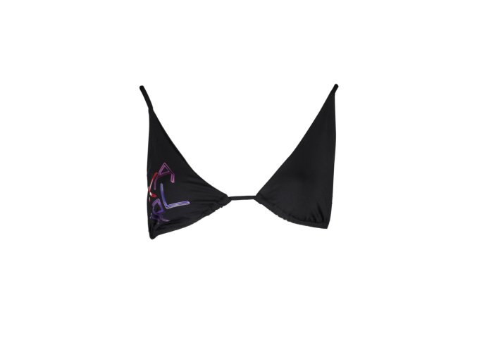 KARL LAGERFELD BEACHWEAR Perfektné Dámske Plavky Vrchný diel Čierna (Veľkosť XS, Farba čierna)