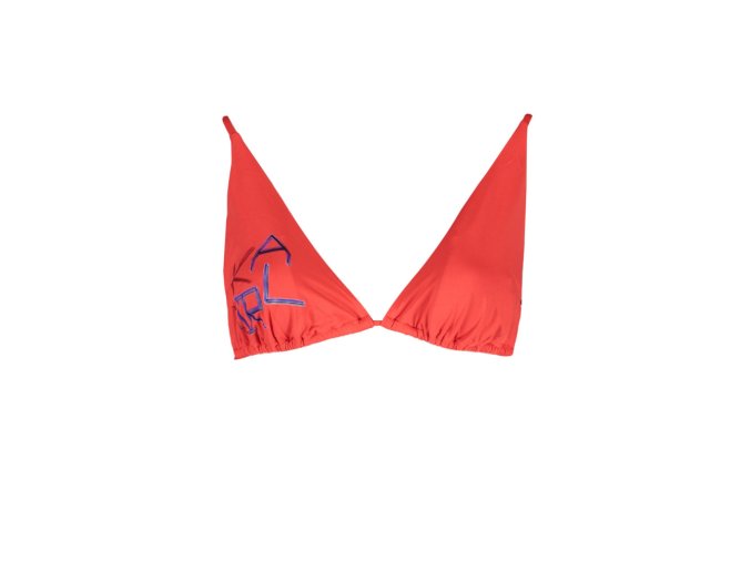 KARL LAGERFELD BEACHWEAR Perfektné Dámske Plavky Vrchný diel Červená (Veľkosť XS, Farba červená)