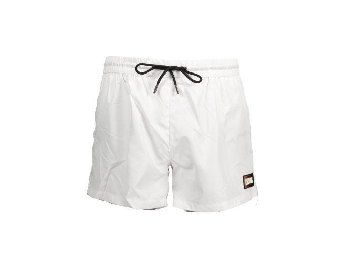 KARL LAGERFELD BEACHWEAR Perfektné Pánske Plavky Biela (Veľkosť S, Farba Biela)