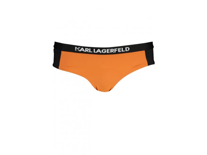 KARL LAGERFELD BEACHWEAR Perfektné Dámske Plavky Spodný diel Oranžová