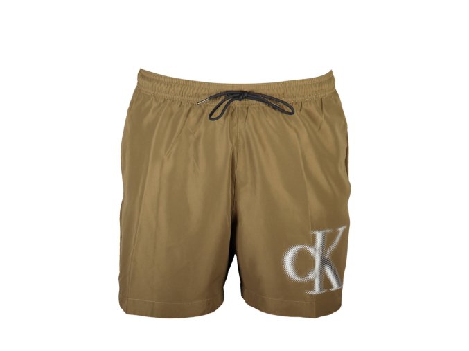 Calvin Klein Perfektné Pánske Plavky Hnedá