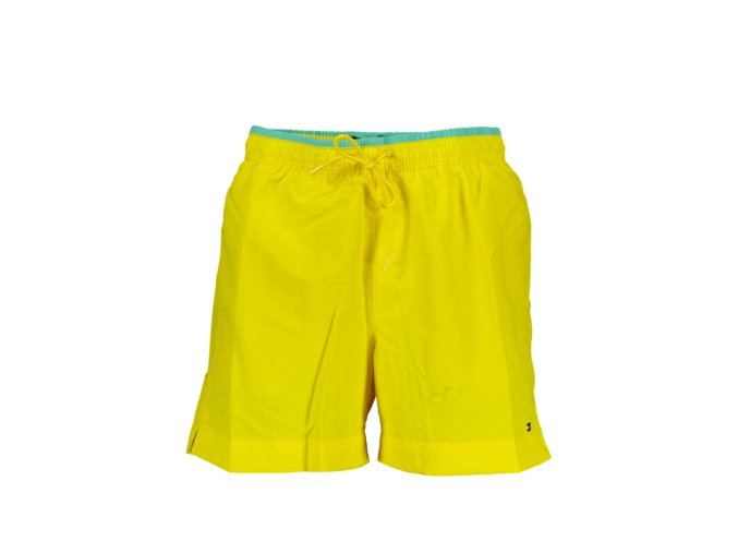 Tommy Hilfiger Perfektné Pánske Plavky Žltá (Veľkosť S, Farba žltá)