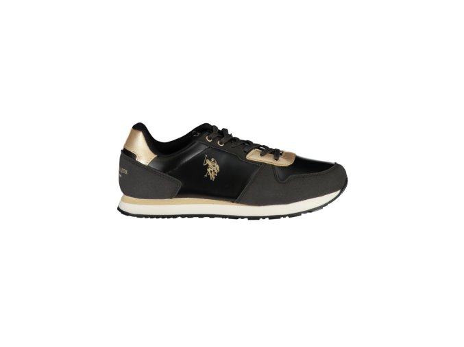 U.S. POLO ASSN. Dámska Športová Obuv Čierna (Veľkosť 35, Farba čierna)