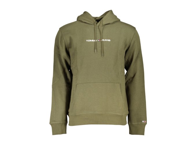 Tommy Hilfiger Perfektná Pánska Mikina Zelená (Veľkosť 2XL, Farba zelená)