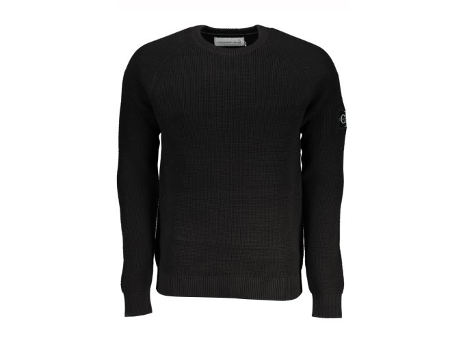 Calvin Klein Štýlový Pánsky Pulóver Čierna (Veľkosť S, Farba čierna)