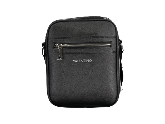 VALENTINO BAGS Praktická Pánska Crossbody Taška Čierna