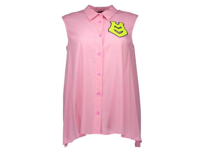 LOVE MOSCHINO Štýlová Dámska Košeľa Ružová (Veľkosť 40, Farba ružová)