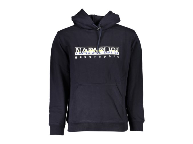 Napapijri Perfektná Pánska Mikina Modrá (Veľkosť S, Farba modrá)