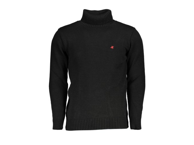 U.S. GRAND POLO Štýlový Pánsky Pulóver Čierna (Veľkosť 2XL, Farba čierna)