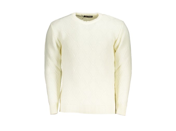 U.S. GRAND POLO Štýlový Pánsky Pulóver Biela (Veľkosť 2XL, Farba Biela)