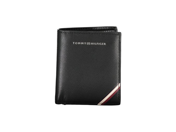 Pánska Peňaženka Tommy Hilfiger Čierna (Veľkosť UNI, Farba čierna)