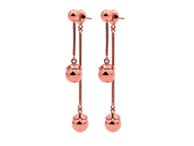 Dámske náušnice FOLLI FOLLIE 1E16T019R 7CM