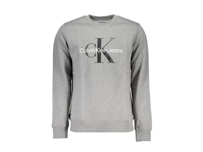 Calvin Klein Perfektná Pánska Mikina Šedá