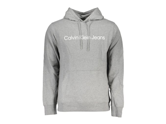 Calvin Klein Perfektná Pánska Mikina Šedá