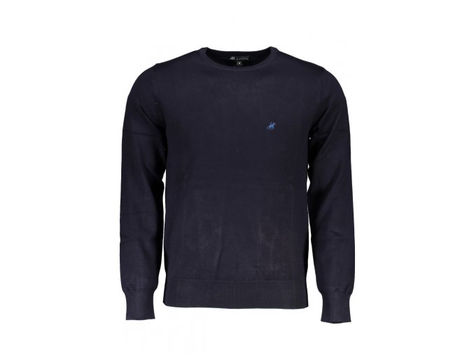 U.S. GRAND POLO Štýlový Pánsky Pulóver Modrá (Veľkosť 3XL, Farba modrá)