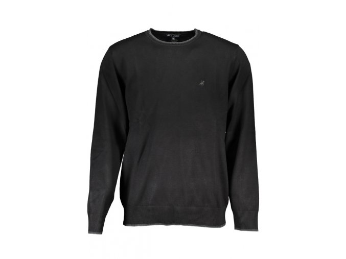 U.S. GRAND POLO Štýlový Pánsky Pulóver Čierna (Veľkosť 5XL, Farba čierna)