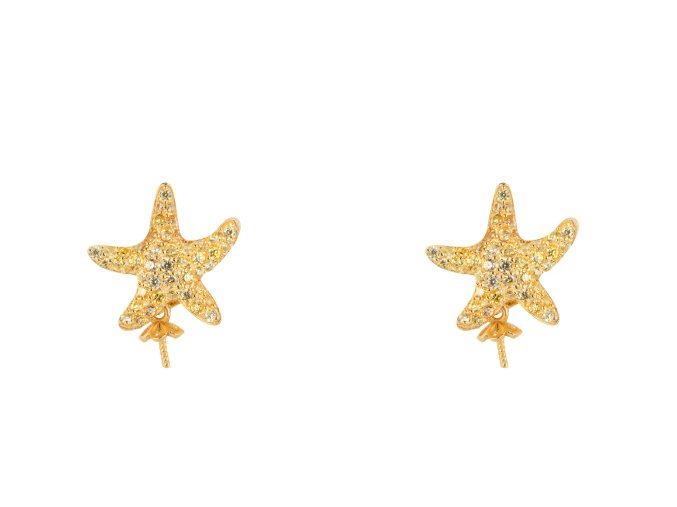 Dámske náušnice LANCASTER JLA-EAR-STAR-6 1,2MM