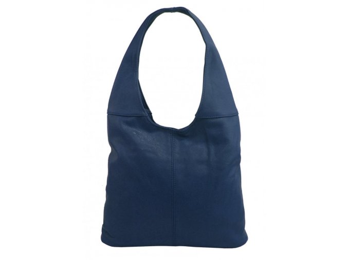 Dámska shopper kabelka cez rameno tmavo modrá