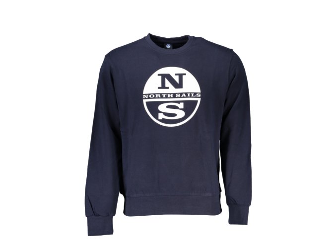 North Sails Perfektná Pánska Mikina Modrá (Veľkosť S, Farba modrá)