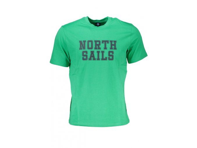 North Sails Perfektné Pánske Tričko Krátky Rukáv Zelená