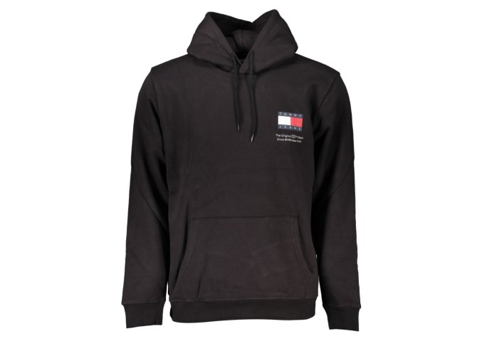 Tommy Hilfiger Perfektná Pánska Mikina Čierna