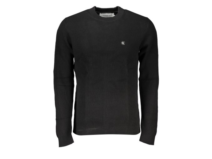Calvin Klein Štýlový Pánsky Pulóver Čierna (Veľkosť XL, Farba čierna)