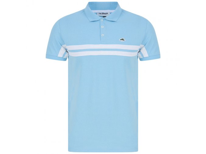 Le Shark Le Shark Saltwell Pánska polokošeľa 5X17856DW-Blue-Bell