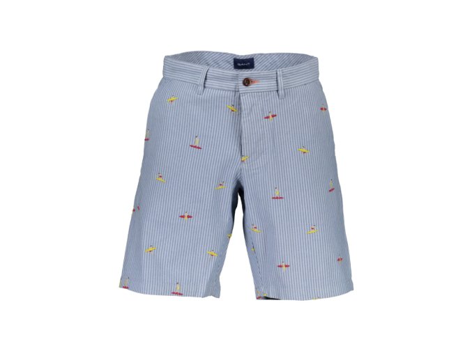 Gant Perfektné Pánske Športové Nohavice Svetlo modrá (Veľkosť 29, Farba modrá)