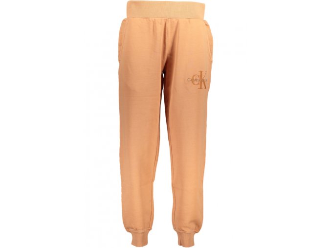 Calvin Klein Elegantné Dámske Značkové Nohavice Oranžová