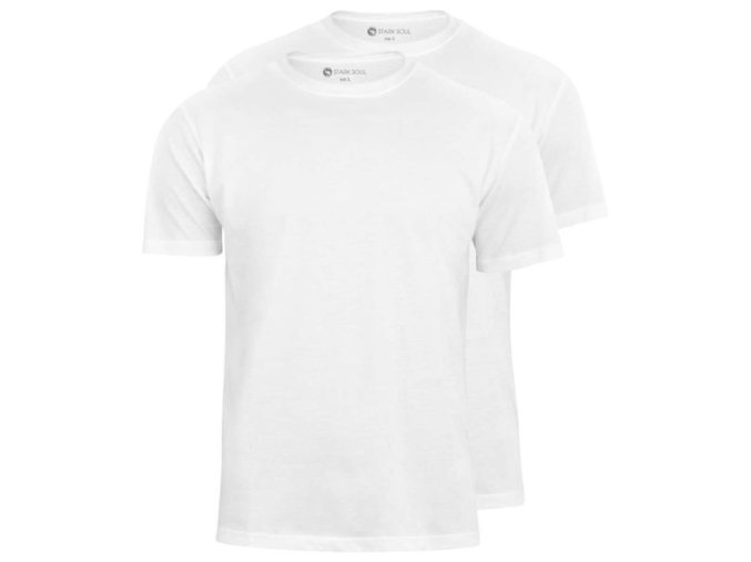 Pánske Tričko Stark Soul® set 2 kusy biele (Veľkosť S, Farba Biela)