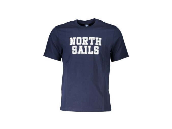 North Sails Perfektné Pánske Tričko Krátky Rukáv Modrá