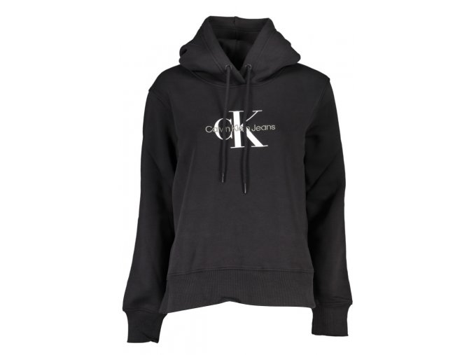 Calvin Klein Perfektná Dámska Mikina Čierna (Veľkosť XS, Farba čierna)
