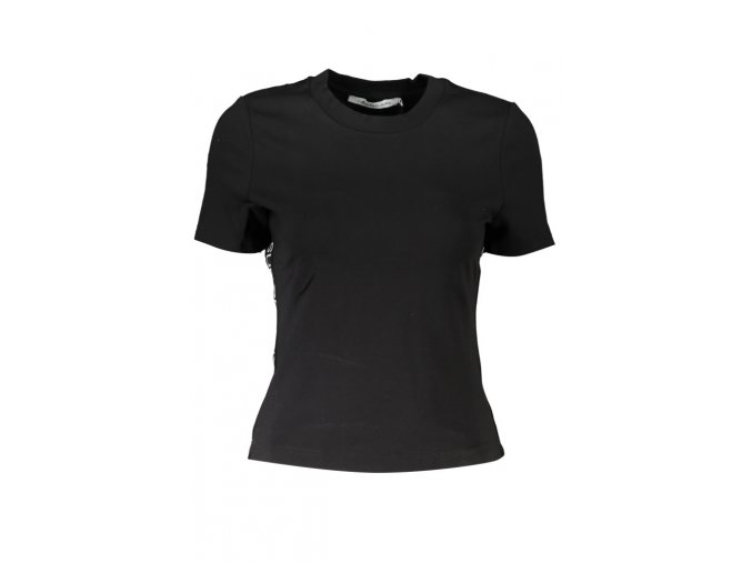 Calvin Klein Perfektné Dámske Tričko Krátky Rukáv Čierna