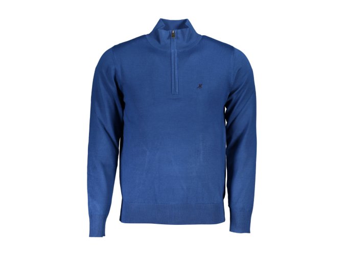 U.S. GRAND POLO Štýlový Pánsky Pulóver Modrá (Veľkosť 2XL, Farba modrá)