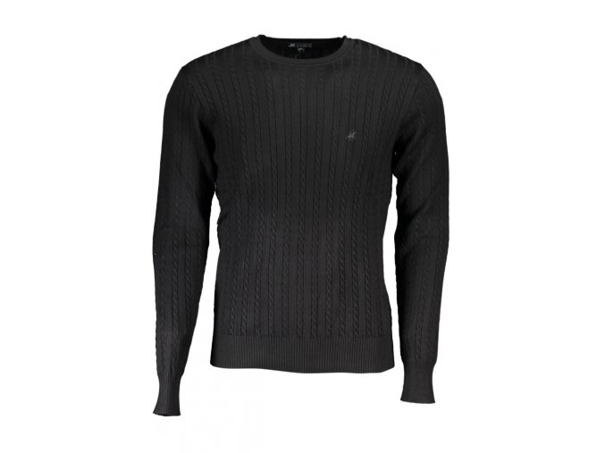U.S. GRAND POLO Štýlový Pánsky Pulóver Čierna (Veľkosť 2XL, Farba čierna)