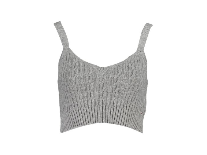 TOMMY HILFIGER Tommy Hilfiger Top Donna Grigio