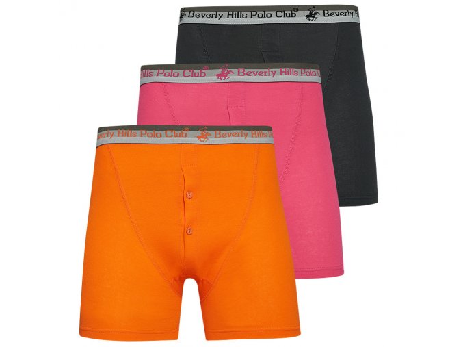 BEVERLY HILLS POLO CLUB BEVERLY HILLS POLO CLUB Men Boxer Shorts Pack of 3 M007-BFB-014SW